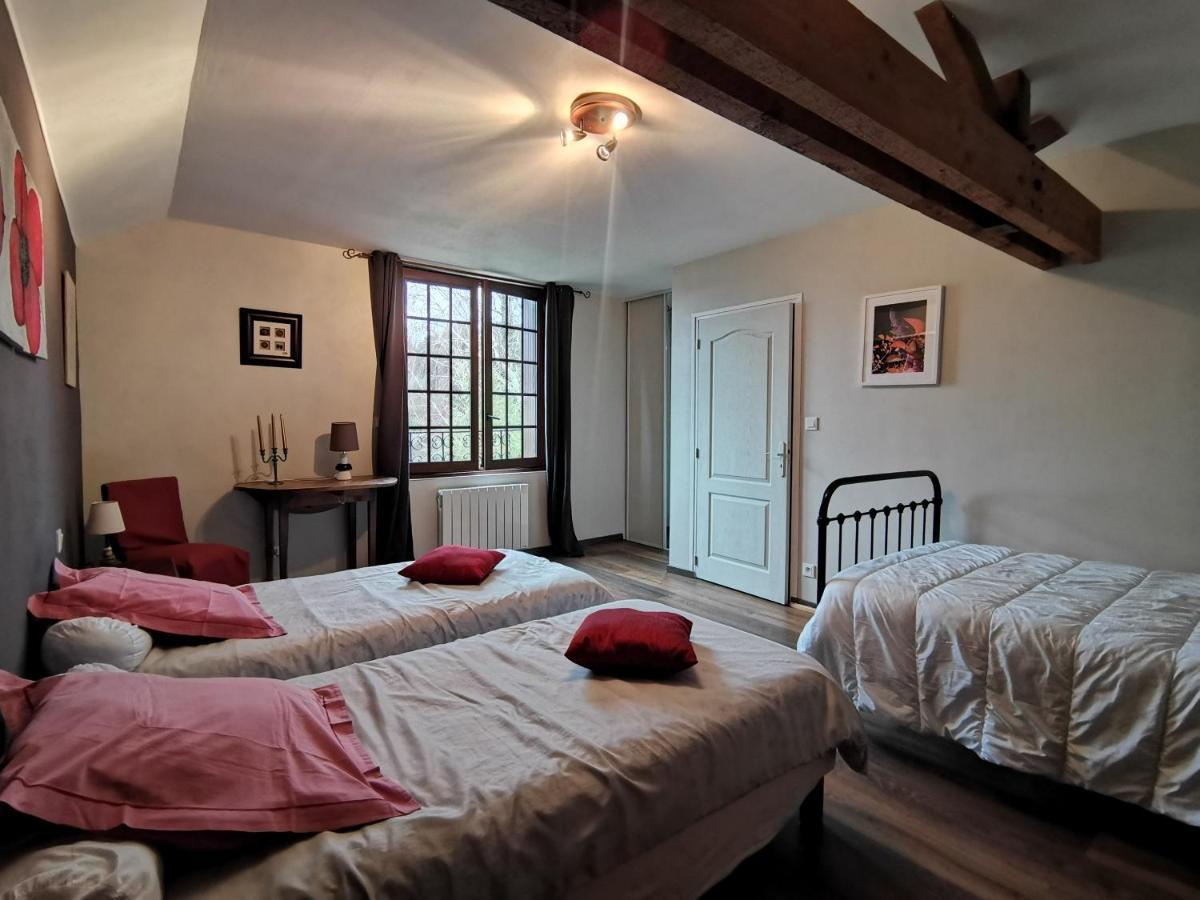 Aux Acacias Villa Braye-sous-Faye Exteriör bild
